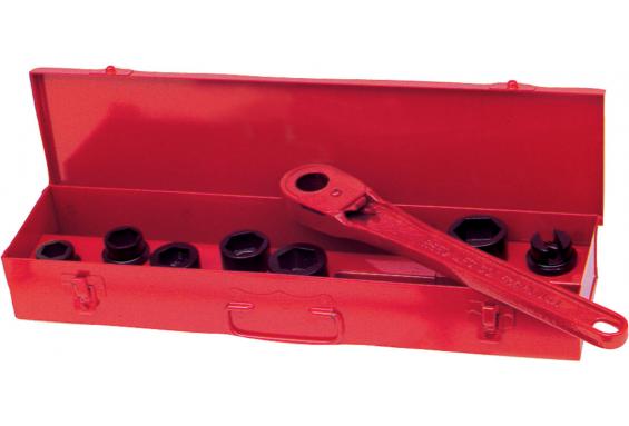 Reed Tool L4 N1 Chiave A Cricchetto 4-in-1 Con Manico Da 43,2 Cm - Attrezzo Multiuso Per Dadi E Bulloni In Industria E Meccanica